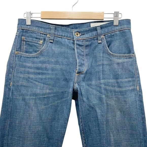 Rag & Bone Jeans Fit 2 Slim Leg in Owen Wash Non-Stretch Denim Mens Size 30x34 - Picture 5 of 13